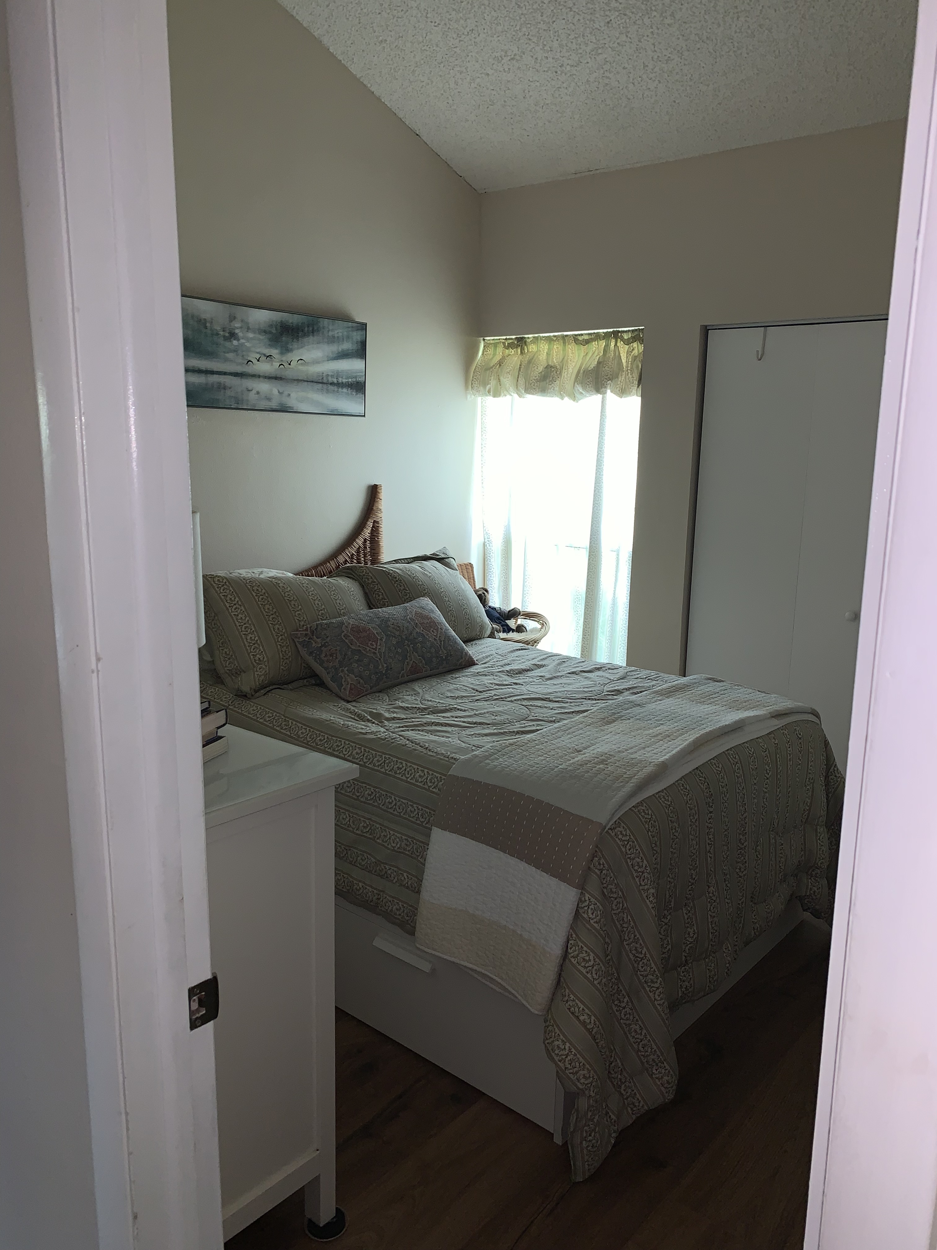 Bedroom with natural light